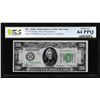 Image 1 : 1934A $20 Federal Reserve Note New York Fr.2055-B PCGS Choice Uncirculated 64PPQ