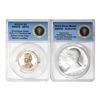 Image 1 : 2015 Dwight Eisenhower Coin & Chronicle Coin Set ANACS Authenticated