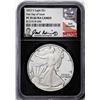 Image 1 : 2023-S $1 Proof American Silver Eagle Coin NGC PF70 Ultra Cameo FDOI Iskowitz Signed