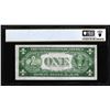 Image 2 : 1935E $1 Silver Certificate Note Ink Smear Error PCGS Choice Unc 63PPQ w/BEP Sticker