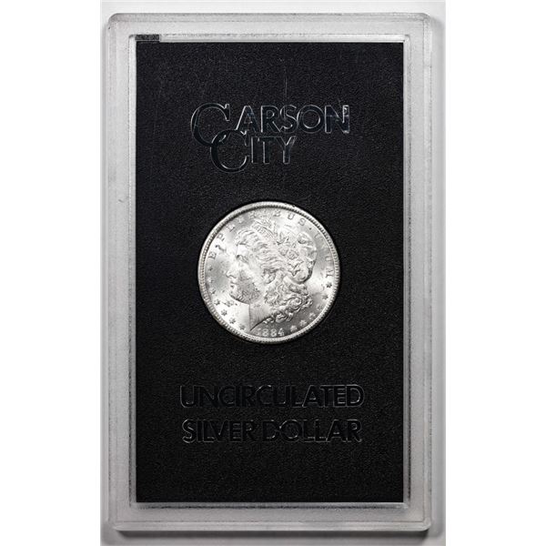 1884-CC $1 Morgan Silver Dollar Coin GSA Hoard Uncirculated