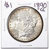Image 1 : 1890-CC $1 Morgan Silver Dollar Coin