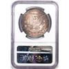 Image 2 : 1896 $1 Morgan Silver Dollar Coin NGC MS63 Great Toning