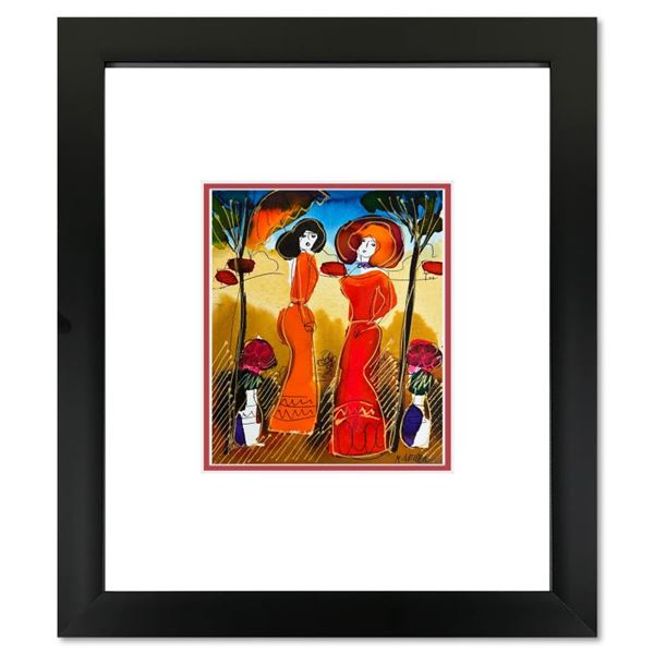 Moshe Leider Original Mixed Media on Paper