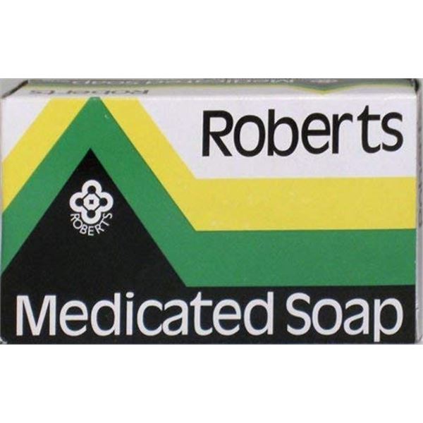 NEW ROBERTS MEDICATED SOAP 90G BAR