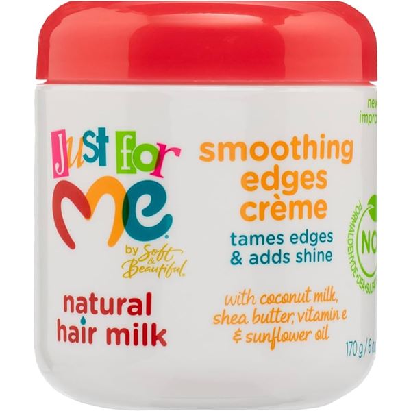 NEW JUST FOR ME NATURAL HAIR MILK SMOOTHING EDGES