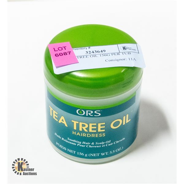 ORS TEA TREE OIL 156G PER TUB