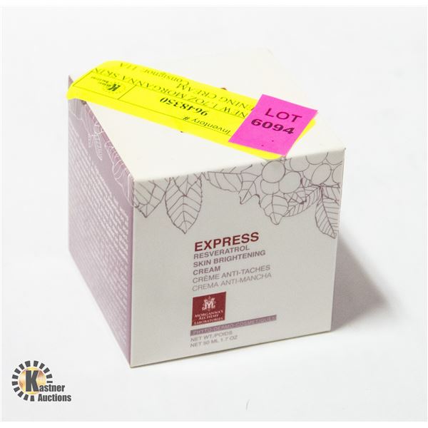 BRAND NEW 1.7OZ MORGANNA SKIN BRIGHTENING CREAM
