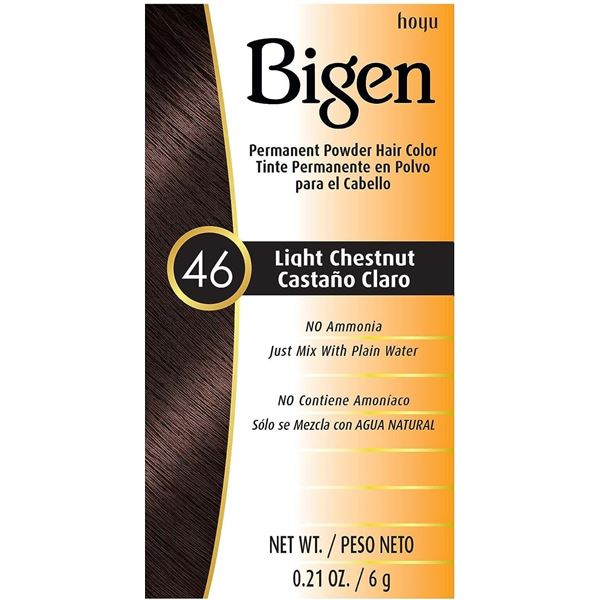 NEW BIGEN PERMANENT POWDER HAIR COLOR 46 LIGHT