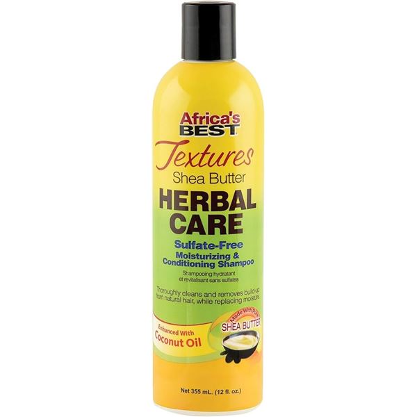 NEW AFRICAS BEST TEXTURES HERBAL CARE 355ML