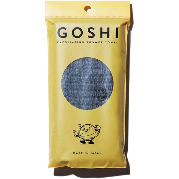 BRAND NEW GOSHI LUXURY EXFOLIATING SHOWER TOWEL