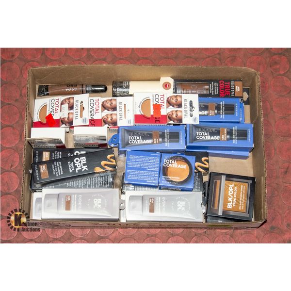 FLAT OF 30 VARIOUS BLACK OPAL PRODUCTS