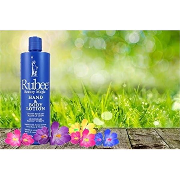 BRAND NEW 16OZ RUBEE BEAUTY MAGIC BODY LOTION