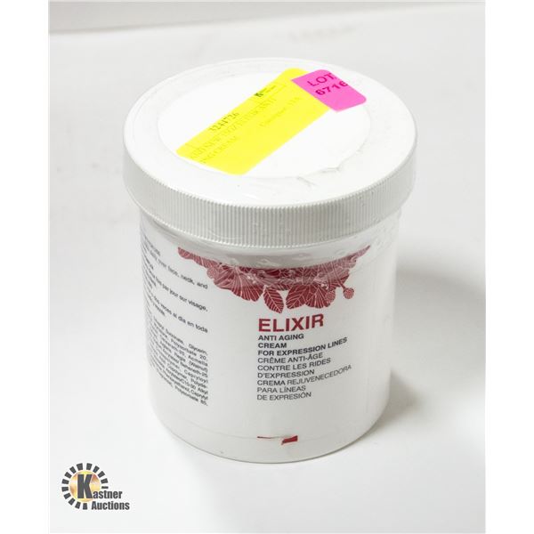 BRAND NEW 15OZ ELIXIR ANTI AGING CREAM