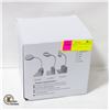 Image 1 : BRAND NEW Q108-1 WHITE PLUG IN LED DESK LIGHT