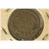 Image 2 : 1874 DENMARK SILVER 25 ORE .0467 OZ. ASW