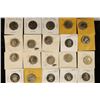 Image 1 : 20-PROOF WASHINGTON QUARTERS 1969-1990