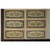 Image 1 : 6-JAPANESE GOVERNMENT 1 CENT INVASION CURRENCY
