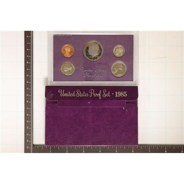 1985 US PROOF SET (WITH BOX)
