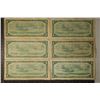 Image 2 : 6-1954 CANADIAN $1 BILLS