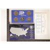 Image 2 : 1999 US 50 STATE QUARTERS PROOF SET WITH BOX &