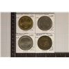 Image 1 : 4-$1 METAL CASINO GAMING TOKENS: SUNCOAST GAMING,