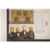Image 2 : 2009 US PRESIDENTIAL DOLLAR 4 COIN PF SET WITH BOX