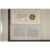 Image 2 : .8 TROY OZ. PF STERLING SILVER ROUND IN FDC IN