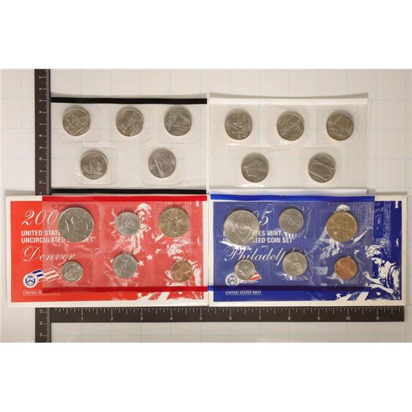 2005 US MINT SET (UNC) P/D (WITH ENVELOPE)
