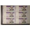 Image 1 : 6-1997 MALAWI 20 KWACHA COLORIZED BILLS, 2 HAVE