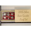 Image 1 : 2005 SILVER 50 STATE QUARTER PF SET IN CUSTOM