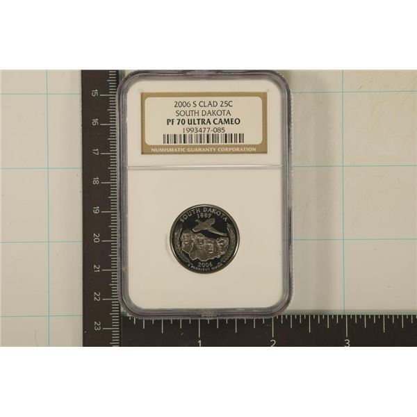 2006-S CLAD SOUTH DAKOTA NGC PF70 ULTRA CAMEO