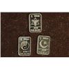 Image 1 : 3 GRAMS .999 FINE SILVER PF INGOTS: PYRAMID WITH