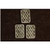 Image 2 : 3 GRAMS .999 FINE SILVER PF INGOTS: PYRAMID WITH