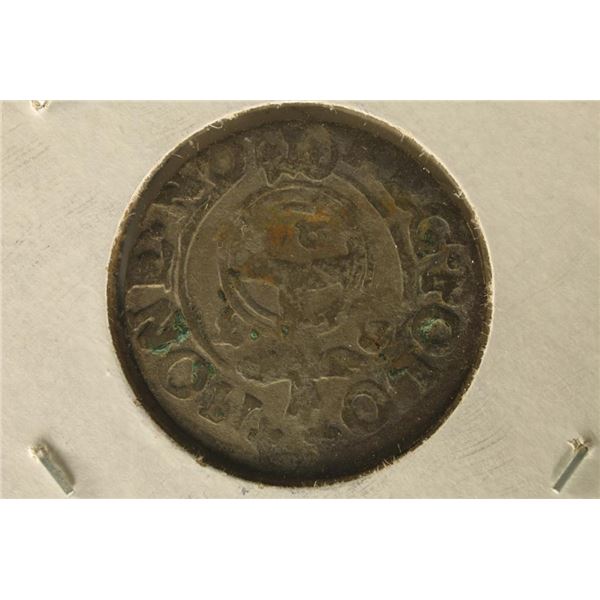 SILVER POLAND  HAND HAMMERED 1/24 TALER