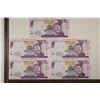 Image 1 : 5-2019 MALAWI 20 KWACHA CRISP UNC COLORIZED BILLS