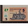 Image 2 : 2019 NIGERIA 5 NAIRA CRISP UNC POLYMER COLORIZED