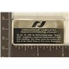 Image 2 : .95 TROY OZ. STERLING SILVER PROOF AIRBLIMP INGOT