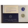 Image 2 : 1972-S IKE SILVER DOLLAR UNC (BLUE PACK) AND