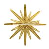 Image 3 : Antique Victorian 18k Gold Handmade Double Star Burst w/ Turquoise Pin Brooch