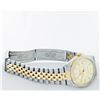 Image 7 : Rolex Mens 2T 14K Yellow Gold And Stainless Steel Champagne Index Datejust