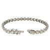 Image 4 : 7.58 ctw Diamond Tennis Bracelet - 14KT White Gold
