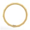 Image 5 : Antique 14k Yellow Gold 2.5mm Polished Faceted Eternity Stack Wedding Band Ring