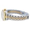 Image 7 : Rolex Ladies Quickset Two Tone Channel Set Diamond Bezel Datejust Wristwatch