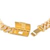 Image 2 : 14KT Yellow Gold 8.94ctw Diamond Cuban Link Bracelet