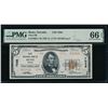 Image 1 : 1929 $5 Reno NV National PMG 66EPQ