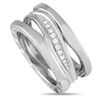 Image 1 : Bvlgari B.zero1 Legend 18K White Gold Diamond Ring
