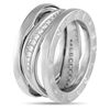 Image 2 : Bvlgari B.zero1 Legend 18K White Gold Diamond Ring