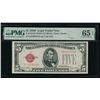 Image 1 : 1928F $5 Legal Tender Note PMG 65EPQ