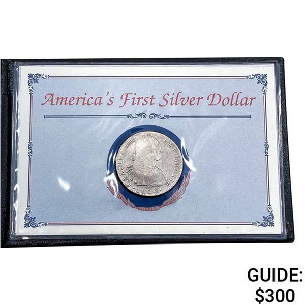 1806 Spanish 8 Reales Silver Dollar